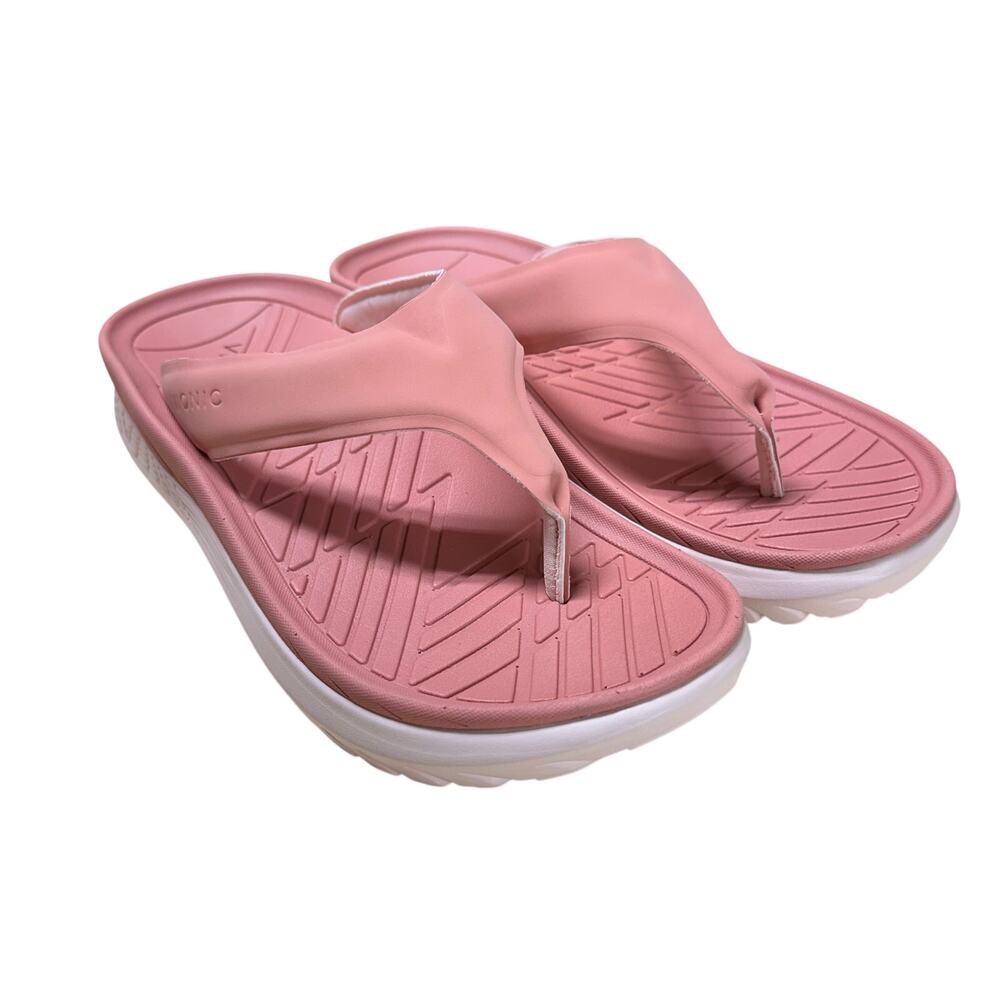 Vionic Restore Recovery Sandal Thongs Pink Women Size 9 M New in Box